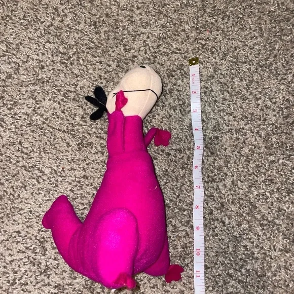 Pink Dinosaur Plush Toy - Picture 3 of 4